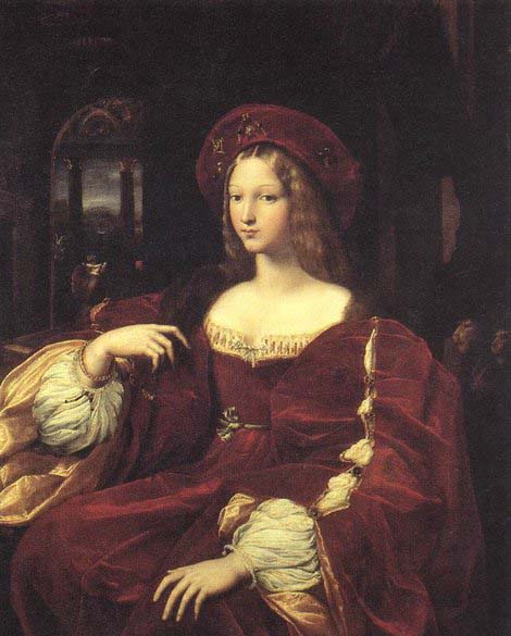 Portrait of Jeanne d-Aragon